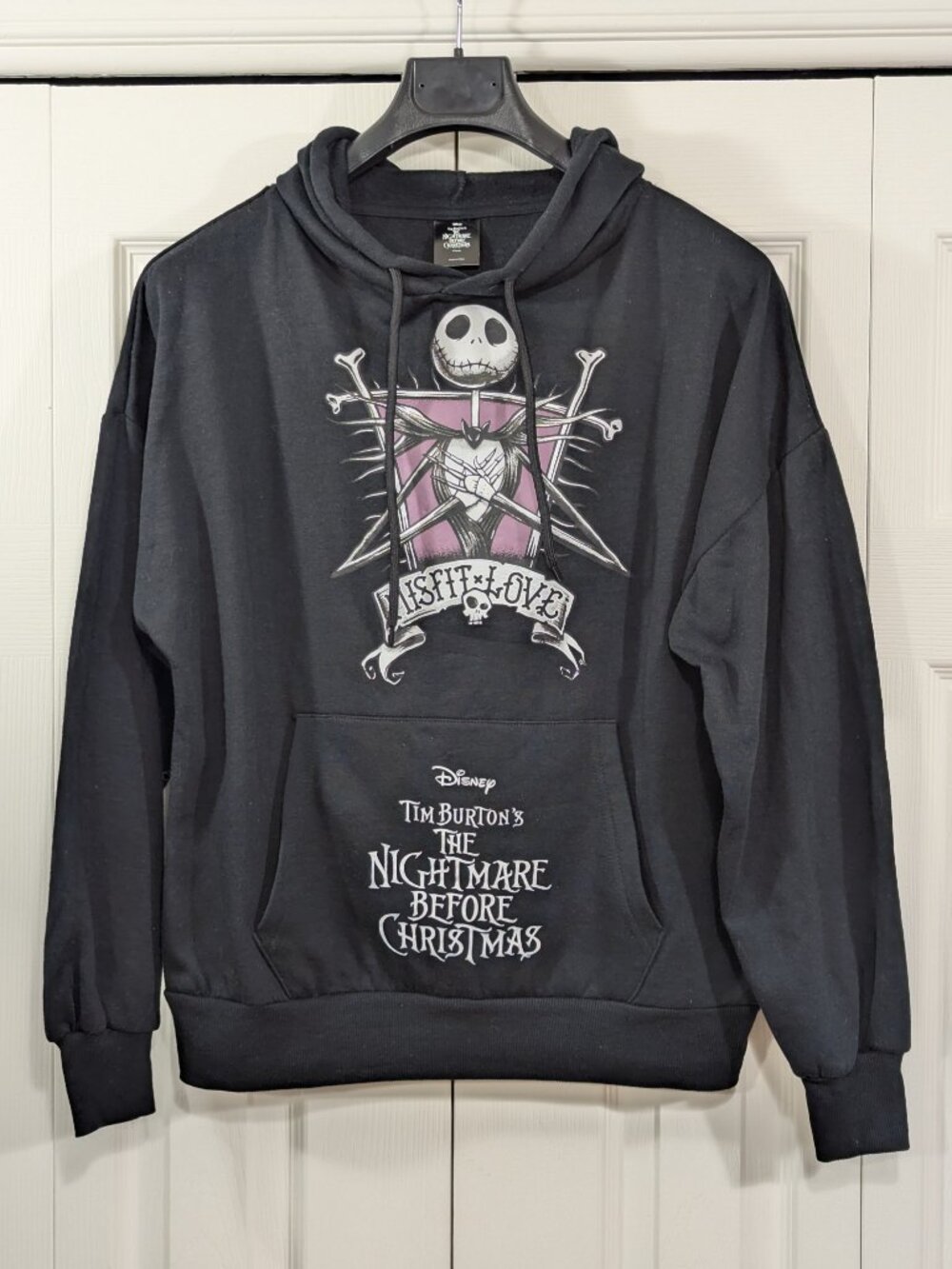 The Nightmare Before Christmas Jack Skellington Black Hoodie